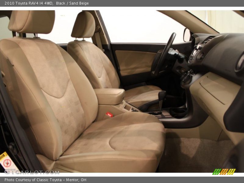 Black / Sand Beige 2010 Toyota RAV4 I4 4WD