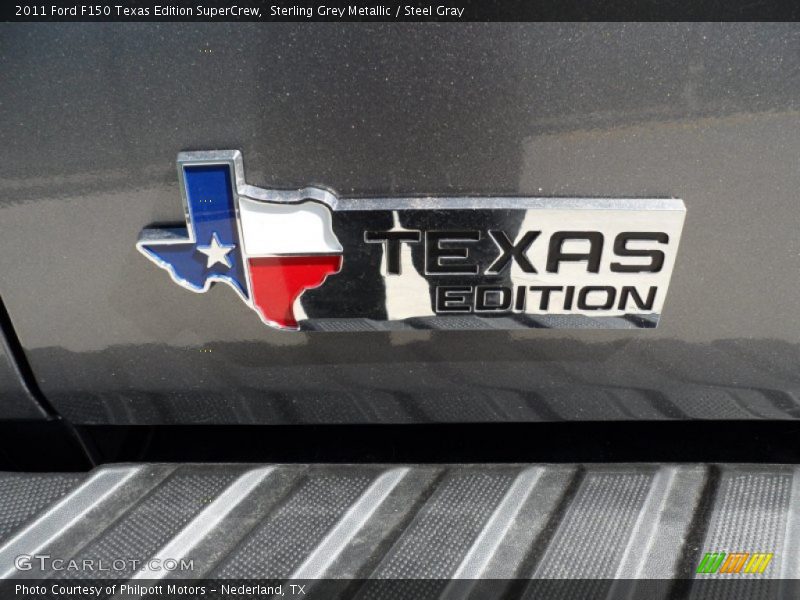 Sterling Grey Metallic / Steel Gray 2011 Ford F150 Texas Edition SuperCrew