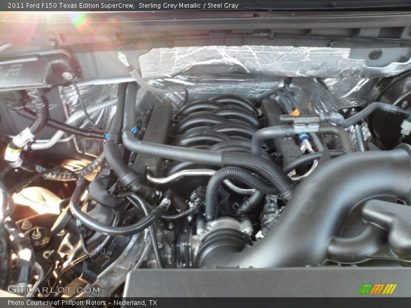 Sterling Grey Metallic / Steel Gray 2011 Ford F150 Texas Edition SuperCrew