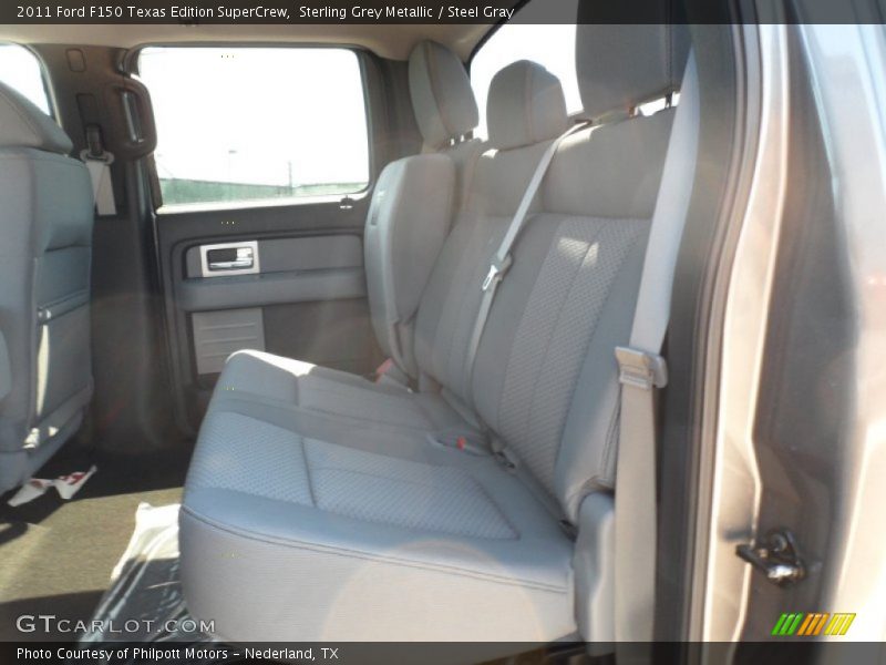 Sterling Grey Metallic / Steel Gray 2011 Ford F150 Texas Edition SuperCrew