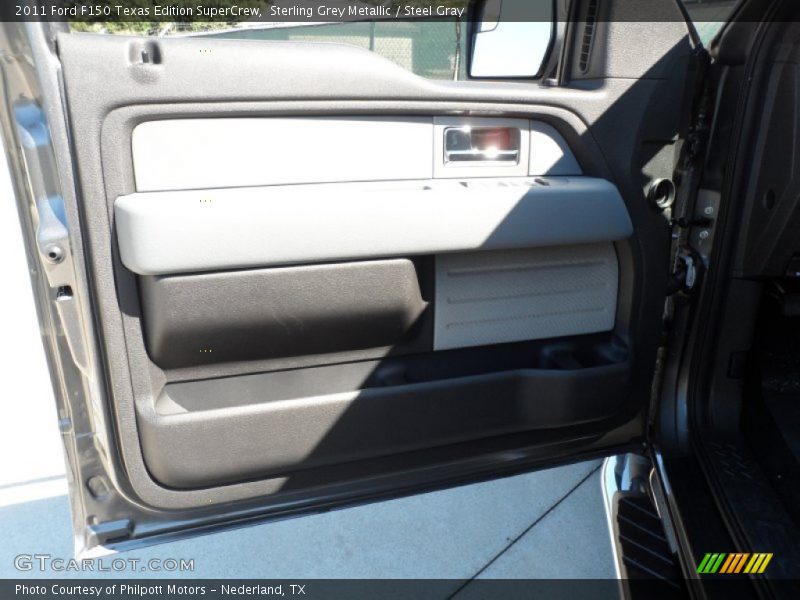 Sterling Grey Metallic / Steel Gray 2011 Ford F150 Texas Edition SuperCrew