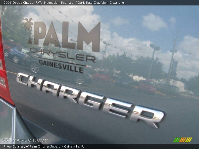 Magnesium Pearlcoat / Dark Slate Gray/Light Graystone 2006 Dodge Charger R/T