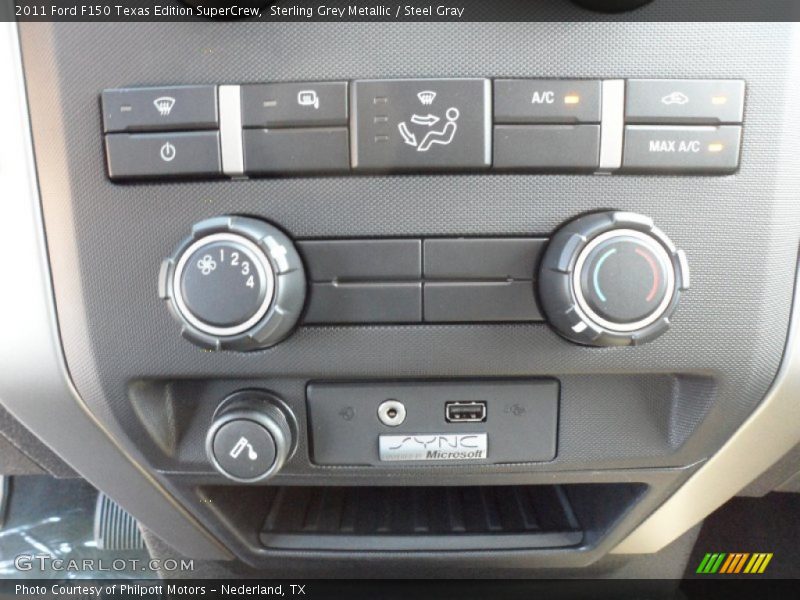 Sterling Grey Metallic / Steel Gray 2011 Ford F150 Texas Edition SuperCrew