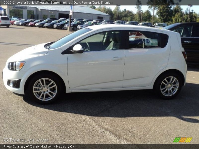  2012 Sonic LT Hatch Summit White
