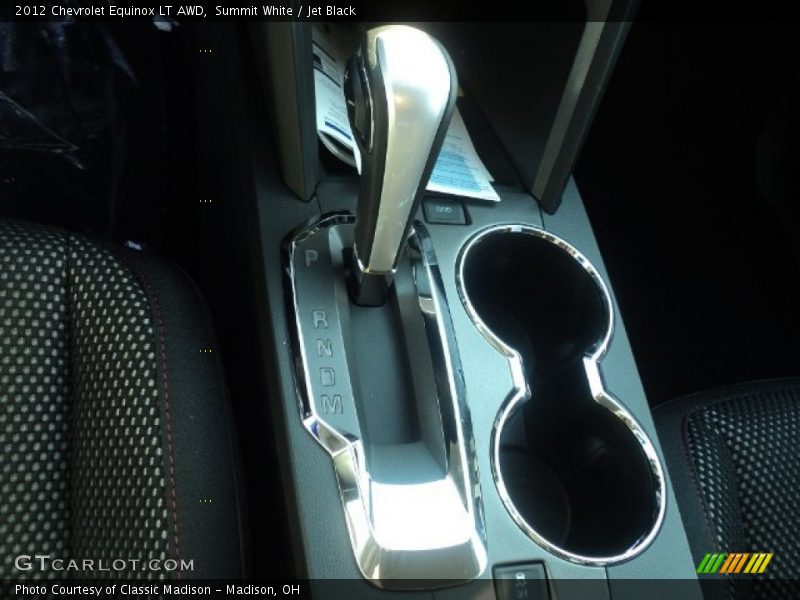 Summit White / Jet Black 2012 Chevrolet Equinox LT AWD