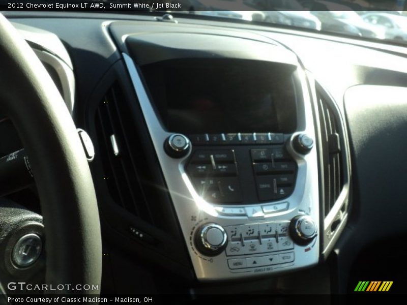 Summit White / Jet Black 2012 Chevrolet Equinox LT AWD