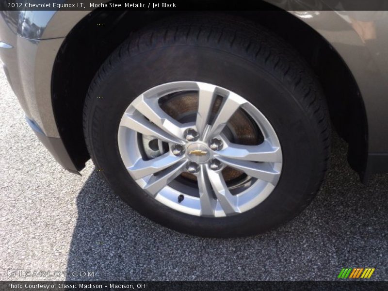 Mocha Steel Metallic / Jet Black 2012 Chevrolet Equinox LT