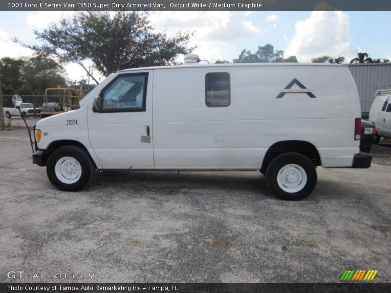  2001 E Series Van E350 Super Duty Armored Van Oxford White