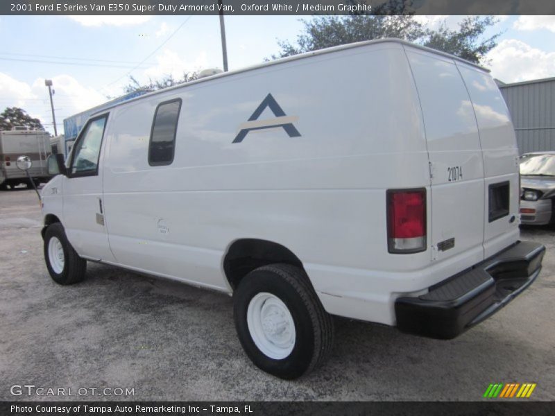  2001 E Series Van E350 Super Duty Armored Van Oxford White