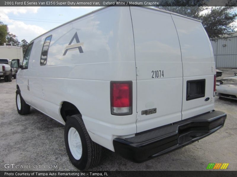  2001 E Series Van E350 Super Duty Armored Van Oxford White