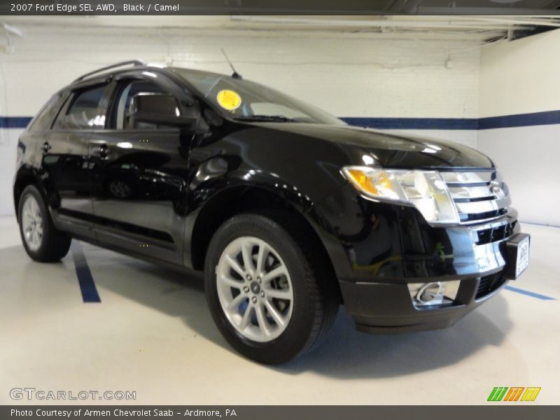 Black / Camel 2007 Ford Edge SEL AWD