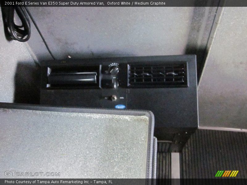 Oxford White / Medium Graphite 2001 Ford E Series Van E350 Super Duty Armored Van