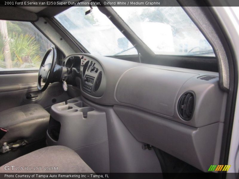 Dashboard of 2001 E Series Van E350 Super Duty Armored Van