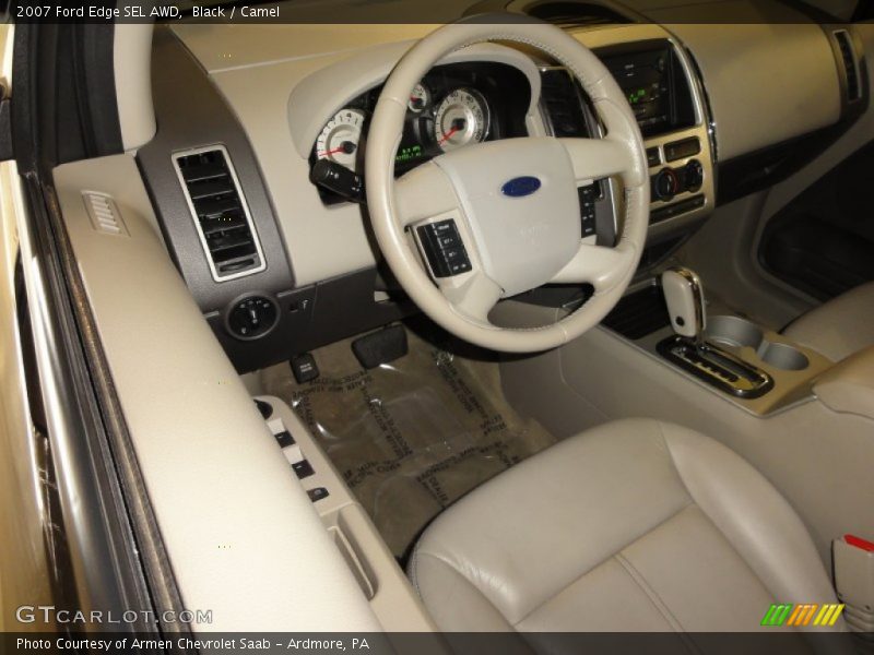 Black / Camel 2007 Ford Edge SEL AWD