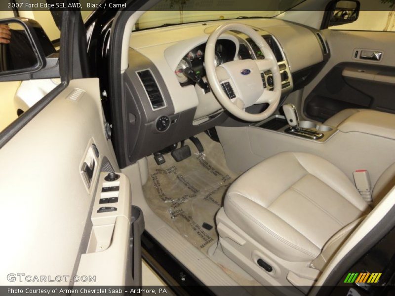 Black / Camel 2007 Ford Edge SEL AWD