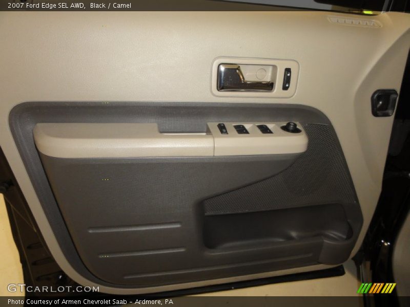 Black / Camel 2007 Ford Edge SEL AWD