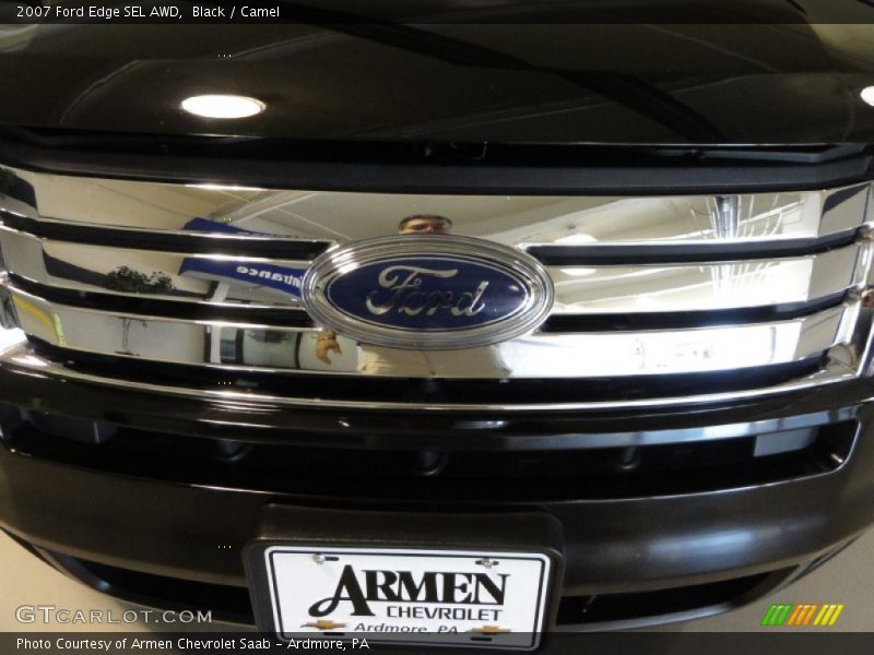Black / Camel 2007 Ford Edge SEL AWD