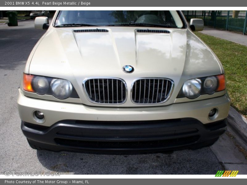 Pearl Beige Metallic / Beige 2001 BMW X5 4.4i
