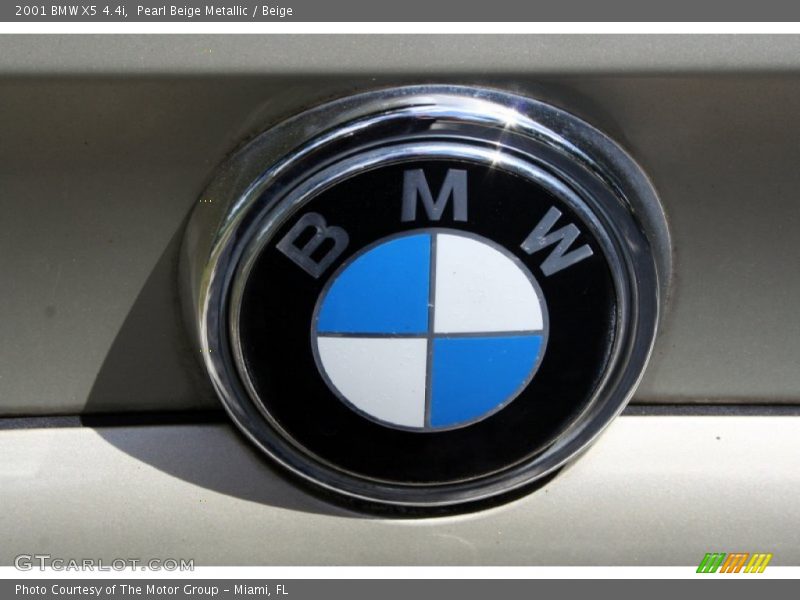 Pearl Beige Metallic / Beige 2001 BMW X5 4.4i