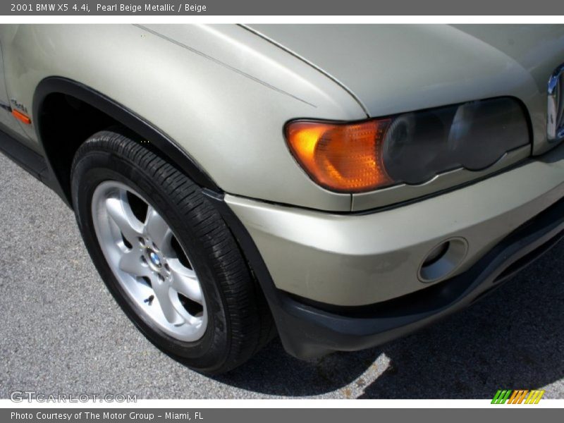 Pearl Beige Metallic / Beige 2001 BMW X5 4.4i