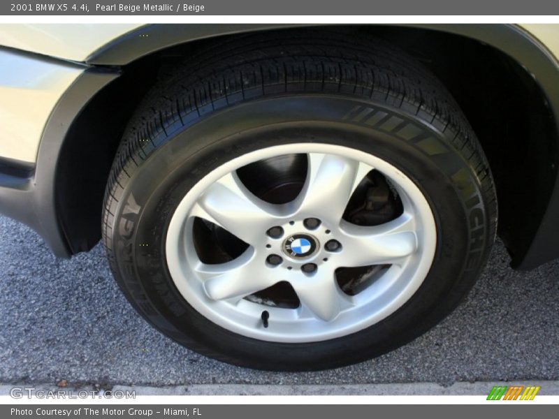 Pearl Beige Metallic / Beige 2001 BMW X5 4.4i