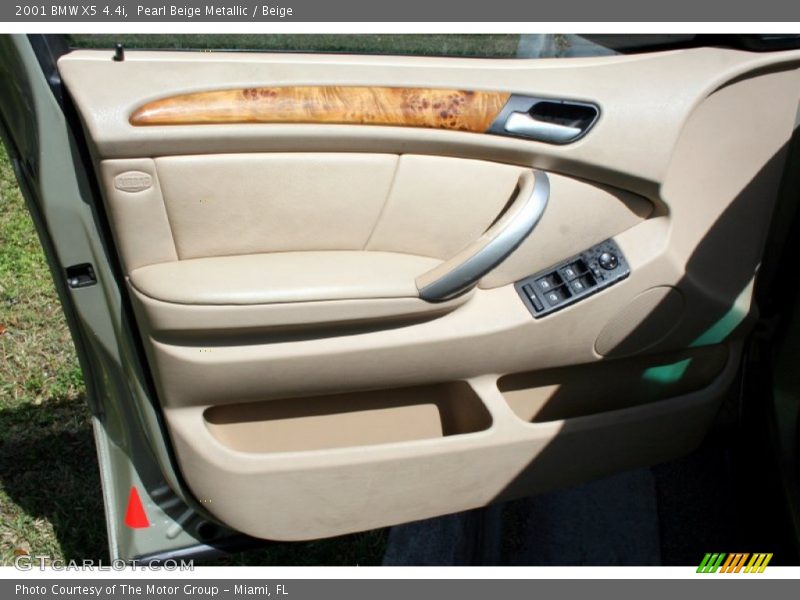 Pearl Beige Metallic / Beige 2001 BMW X5 4.4i