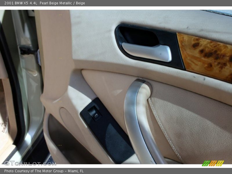 Pearl Beige Metallic / Beige 2001 BMW X5 4.4i