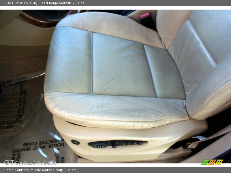 Pearl Beige Metallic / Beige 2001 BMW X5 4.4i