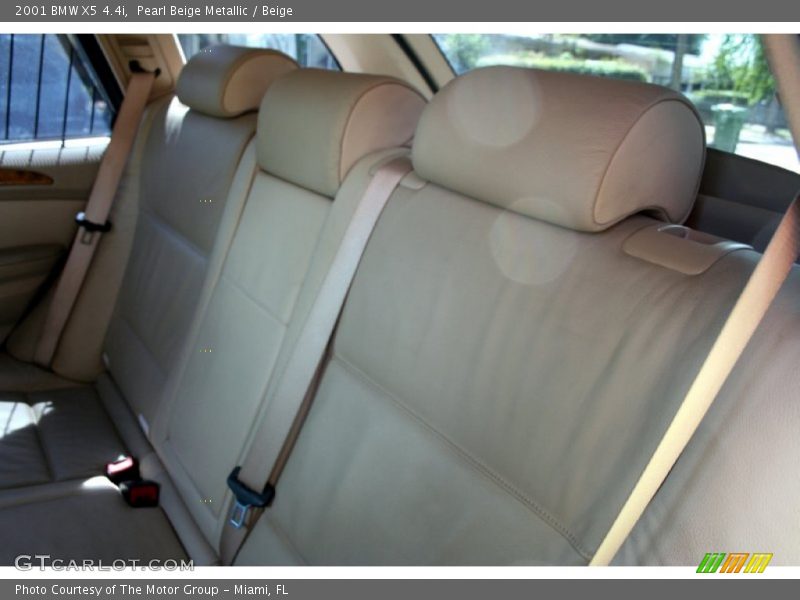 Pearl Beige Metallic / Beige 2001 BMW X5 4.4i