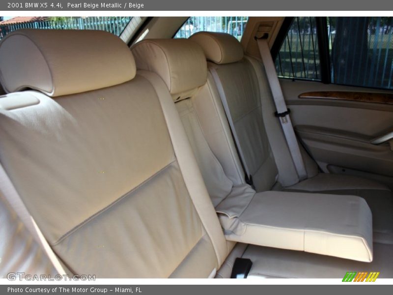 Pearl Beige Metallic / Beige 2001 BMW X5 4.4i