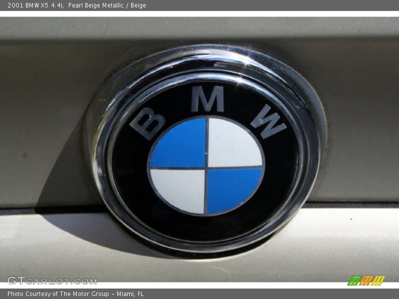 Pearl Beige Metallic / Beige 2001 BMW X5 4.4i