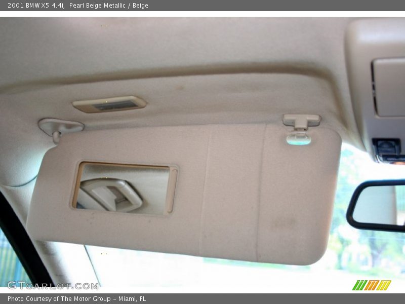 Pearl Beige Metallic / Beige 2001 BMW X5 4.4i