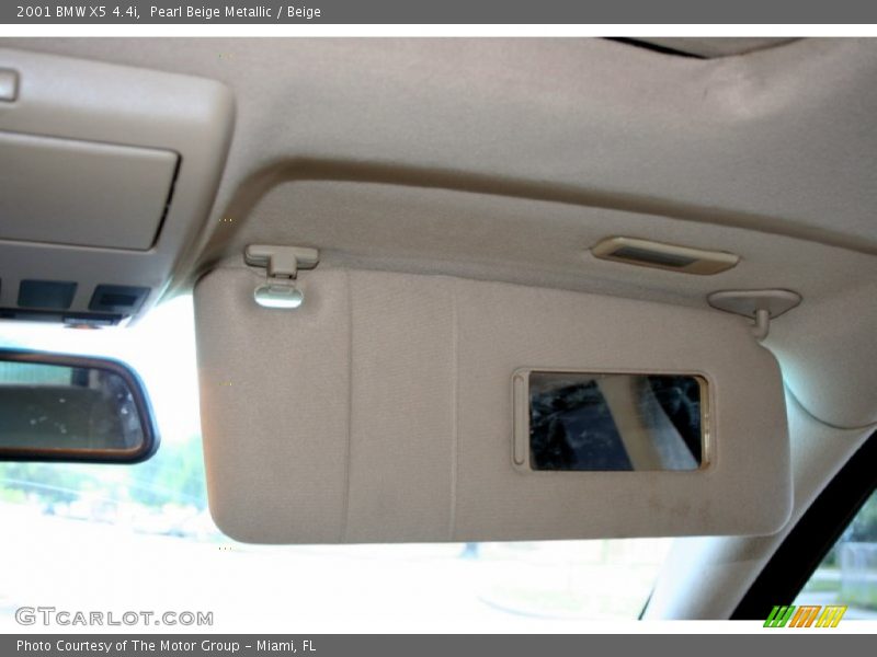 Pearl Beige Metallic / Beige 2001 BMW X5 4.4i