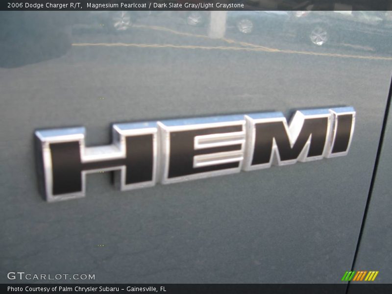 Magnesium Pearlcoat / Dark Slate Gray/Light Graystone 2006 Dodge Charger R/T