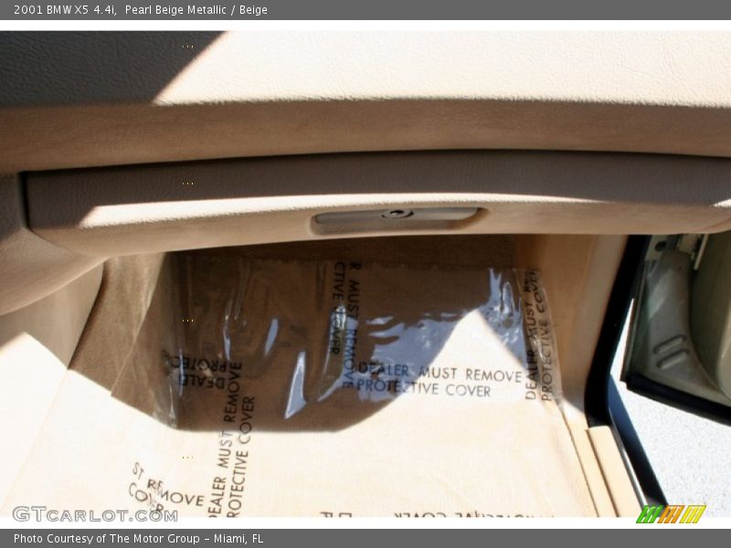 Pearl Beige Metallic / Beige 2001 BMW X5 4.4i