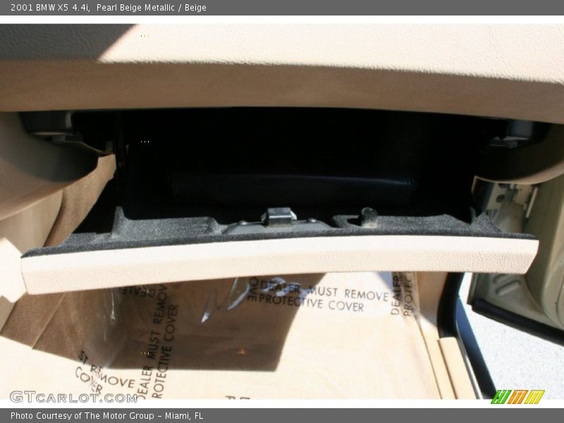 Pearl Beige Metallic / Beige 2001 BMW X5 4.4i