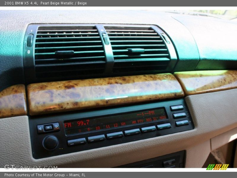 Pearl Beige Metallic / Beige 2001 BMW X5 4.4i