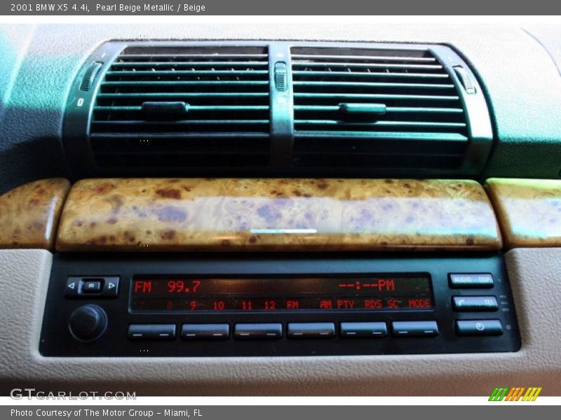 Pearl Beige Metallic / Beige 2001 BMW X5 4.4i