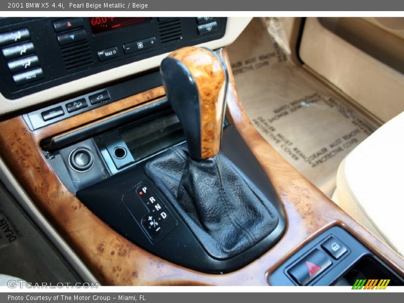 Pearl Beige Metallic / Beige 2001 BMW X5 4.4i