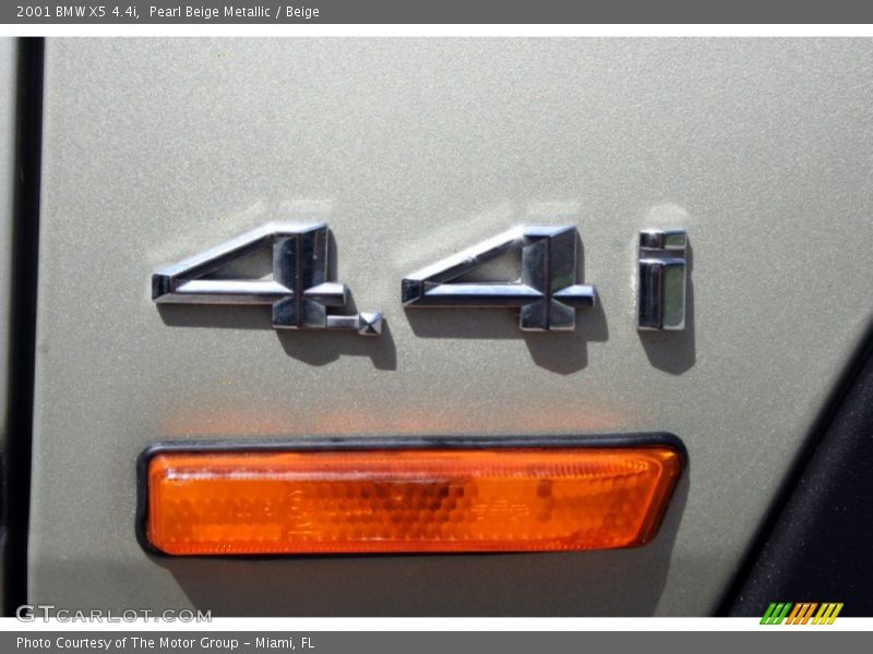 Pearl Beige Metallic / Beige 2001 BMW X5 4.4i