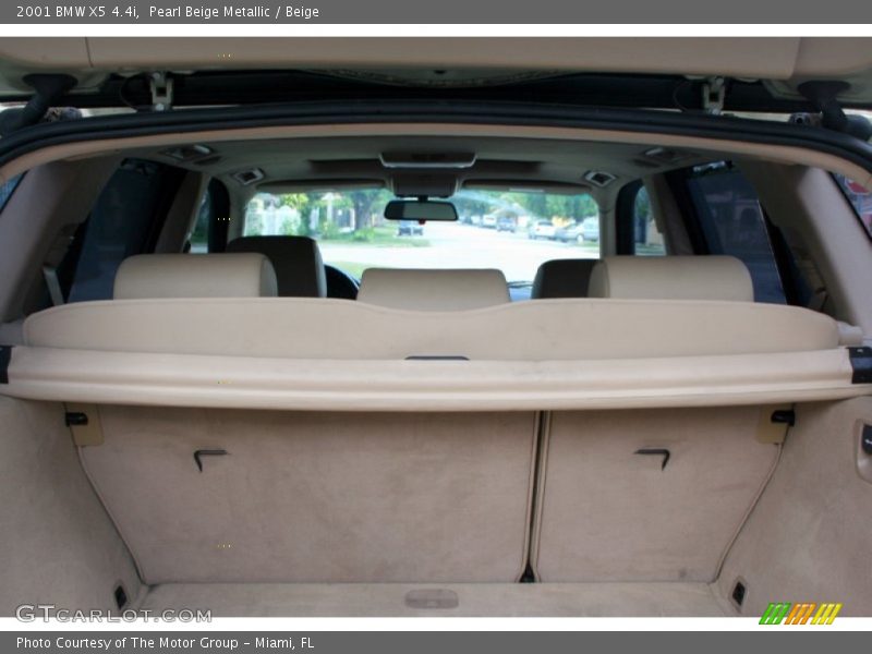 Pearl Beige Metallic / Beige 2001 BMW X5 4.4i