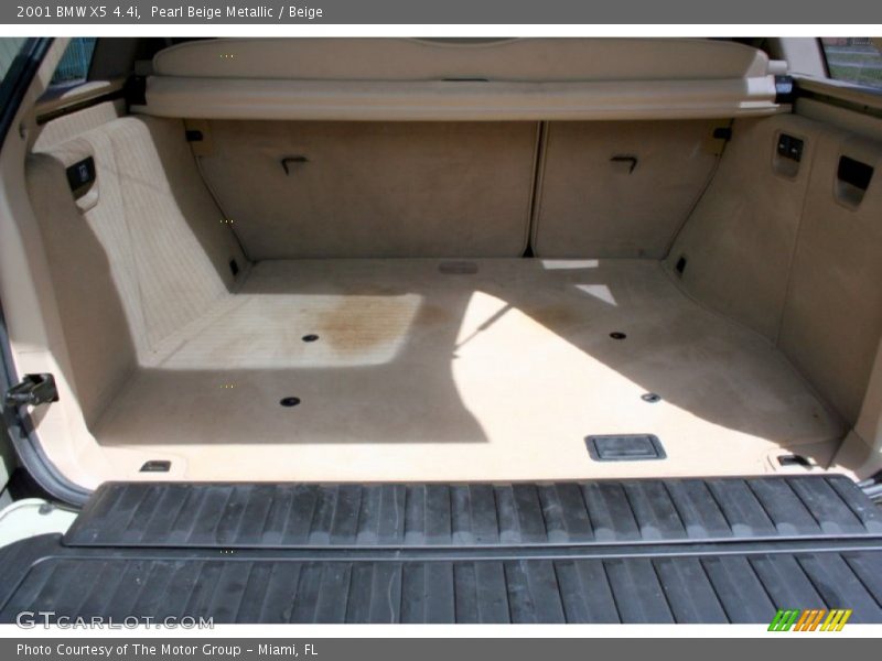 Pearl Beige Metallic / Beige 2001 BMW X5 4.4i