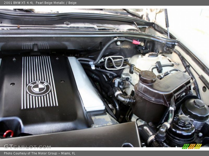 Pearl Beige Metallic / Beige 2001 BMW X5 4.4i