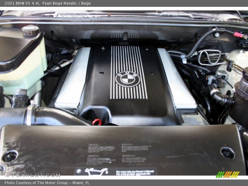 Pearl Beige Metallic / Beige 2001 BMW X5 4.4i