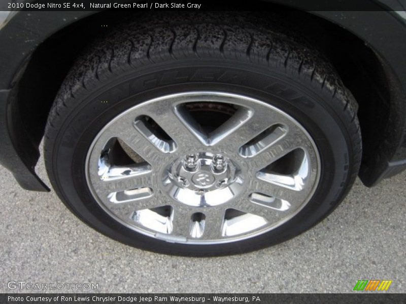 Natural Green Pearl / Dark Slate Gray 2010 Dodge Nitro SE 4x4