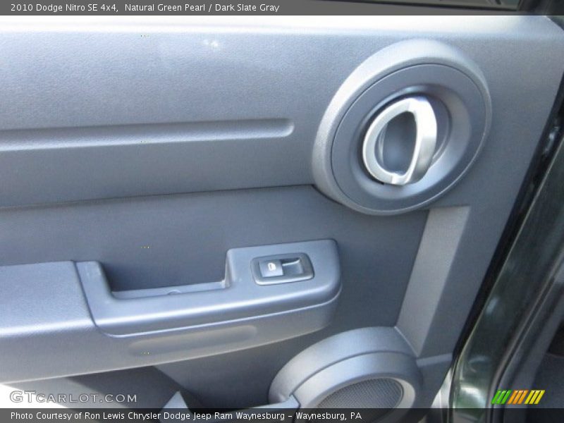Natural Green Pearl / Dark Slate Gray 2010 Dodge Nitro SE 4x4