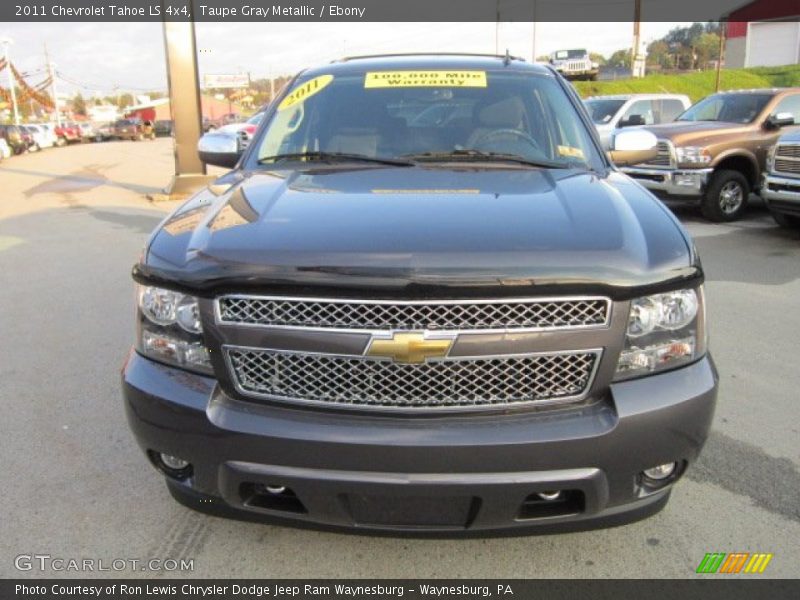 Taupe Gray Metallic / Ebony 2011 Chevrolet Tahoe LS 4x4