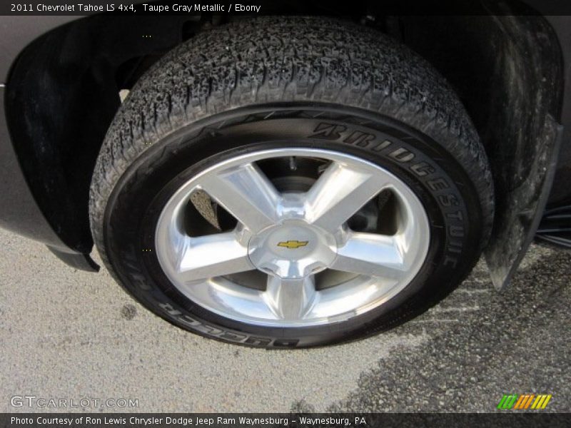 Taupe Gray Metallic / Ebony 2011 Chevrolet Tahoe LS 4x4
