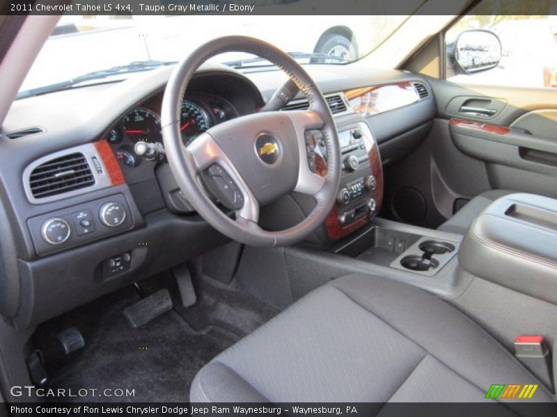 Taupe Gray Metallic / Ebony 2011 Chevrolet Tahoe LS 4x4