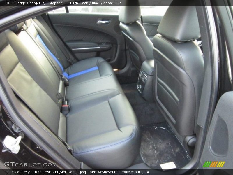 Rear Seat of 2011 Charger R/T Mopar '11